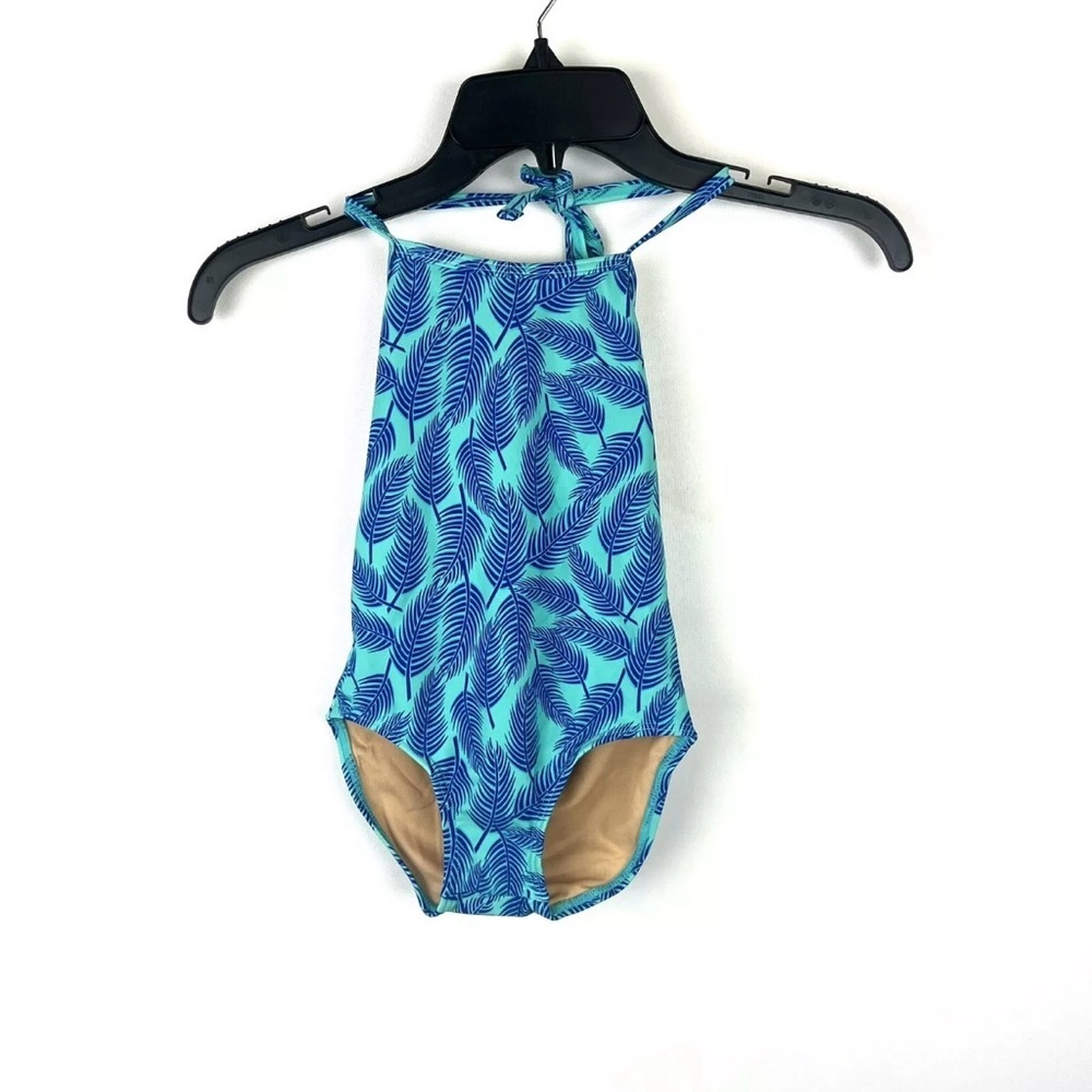 Toobydoo Girl’s Blue One Piece Swimsuit Size 3-4yr